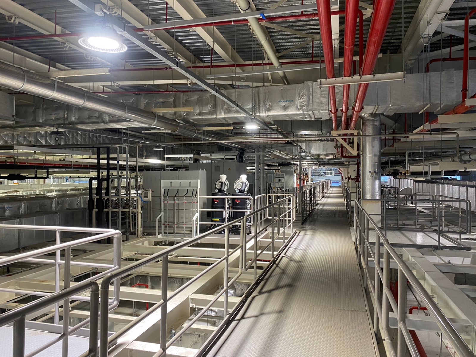 Sitio industrial optimizado por Abegía Solución — nave de producción